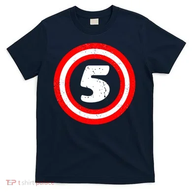Captain 5th Birthday T-Shirt