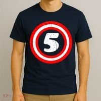 Captain 5th Birthday T-Shirt thumb 3