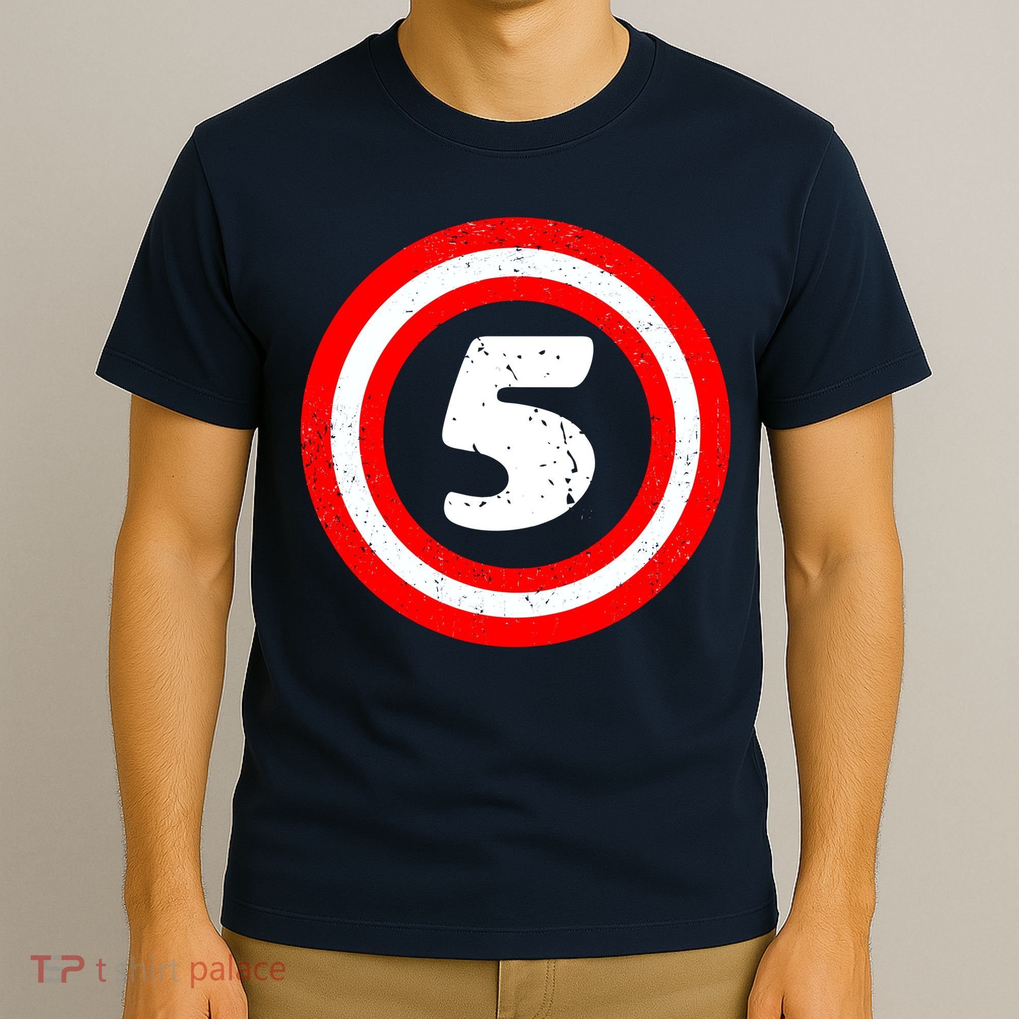 Captain 5th Birthday T-Shirt
