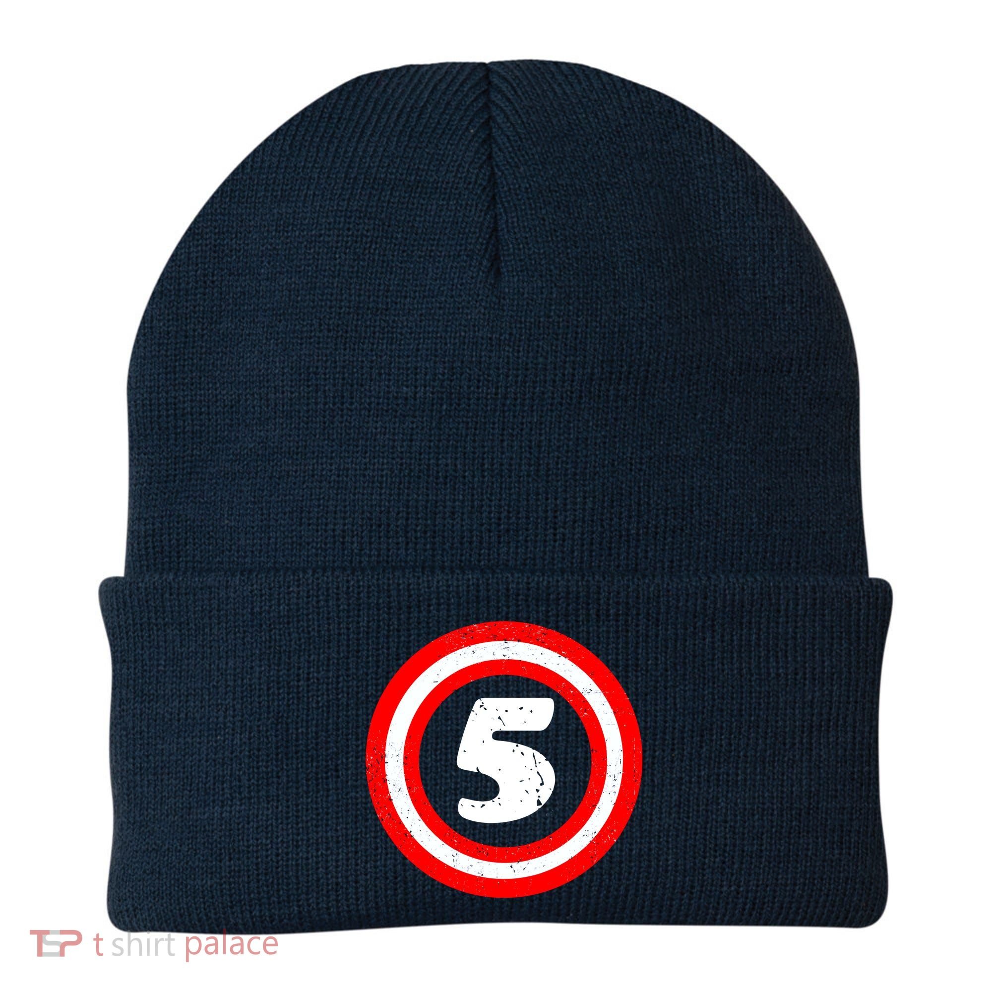 Captain 5th Birthday Beanie