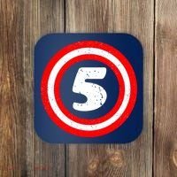 Captain 5th Birthday Coaster thumb 0