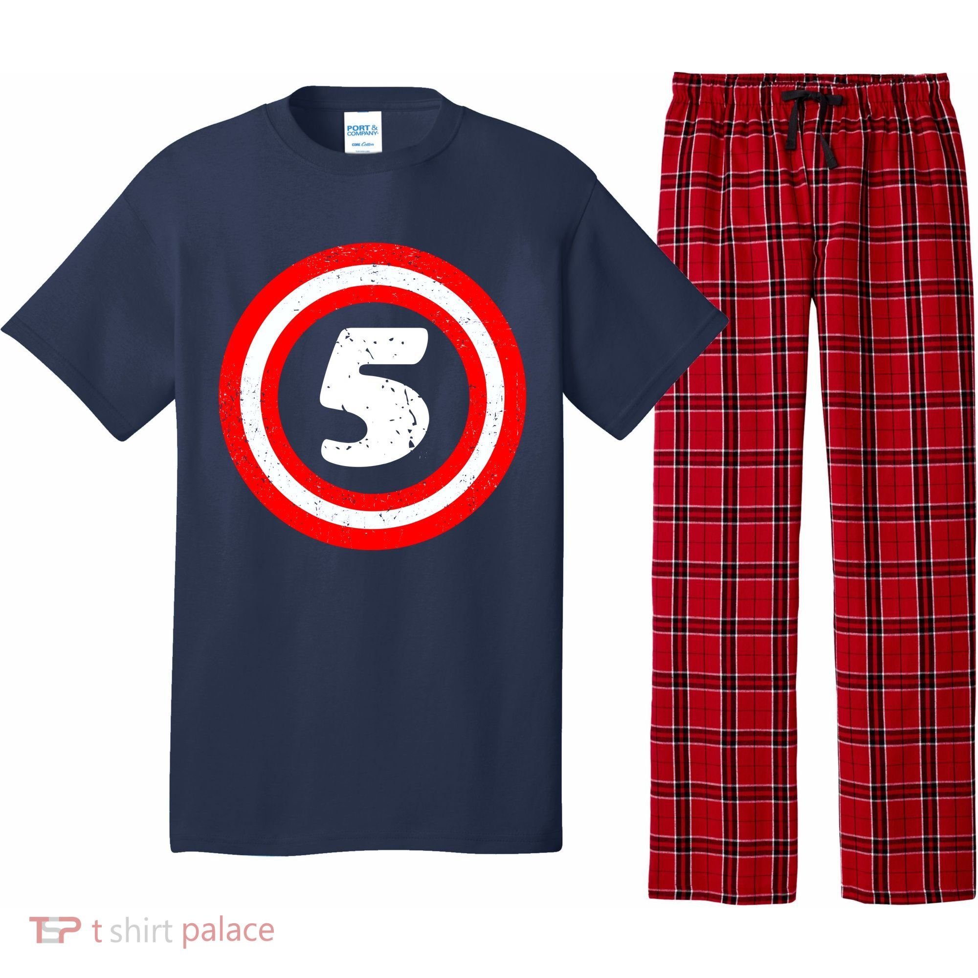 Captain 5th Birthday Pajama Set