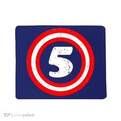 Captain 5th Birthday Mousepad