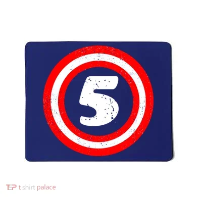 Captain 5th Birthday Mousepad