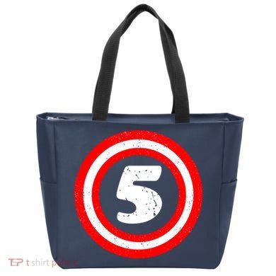 Captain 5th Birthday Tote Bag