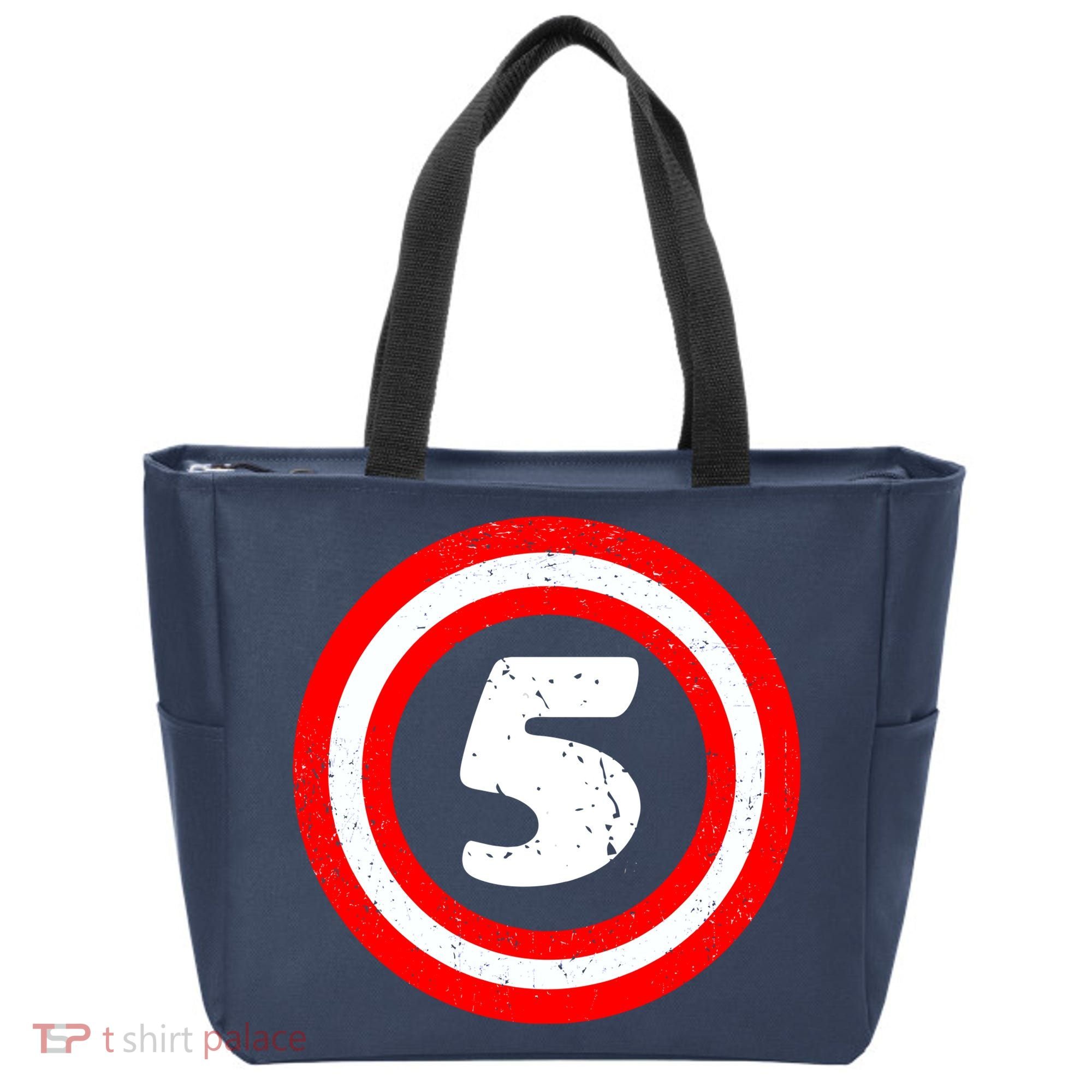 Captain 5th Birthday Tote Bag
