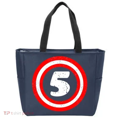 Captain 5th Birthday Tote Bag