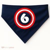 Captain 6th Birthday USA-Made Doggie Bandana thumb 0