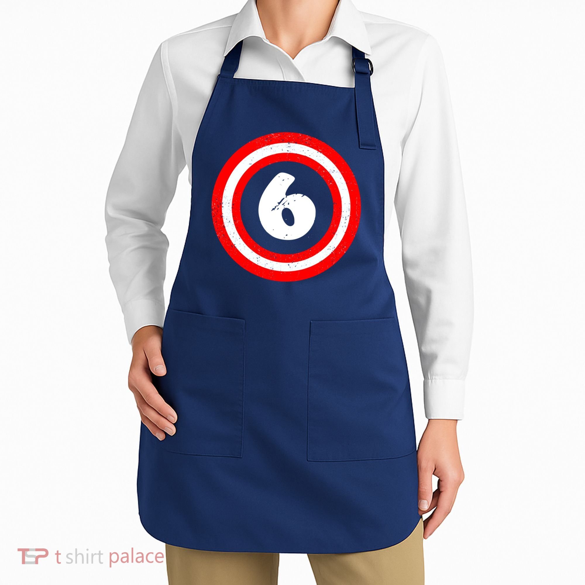 Captain 6th Birthday Apron