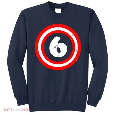 Captain 6th Birthday Sweatshirt