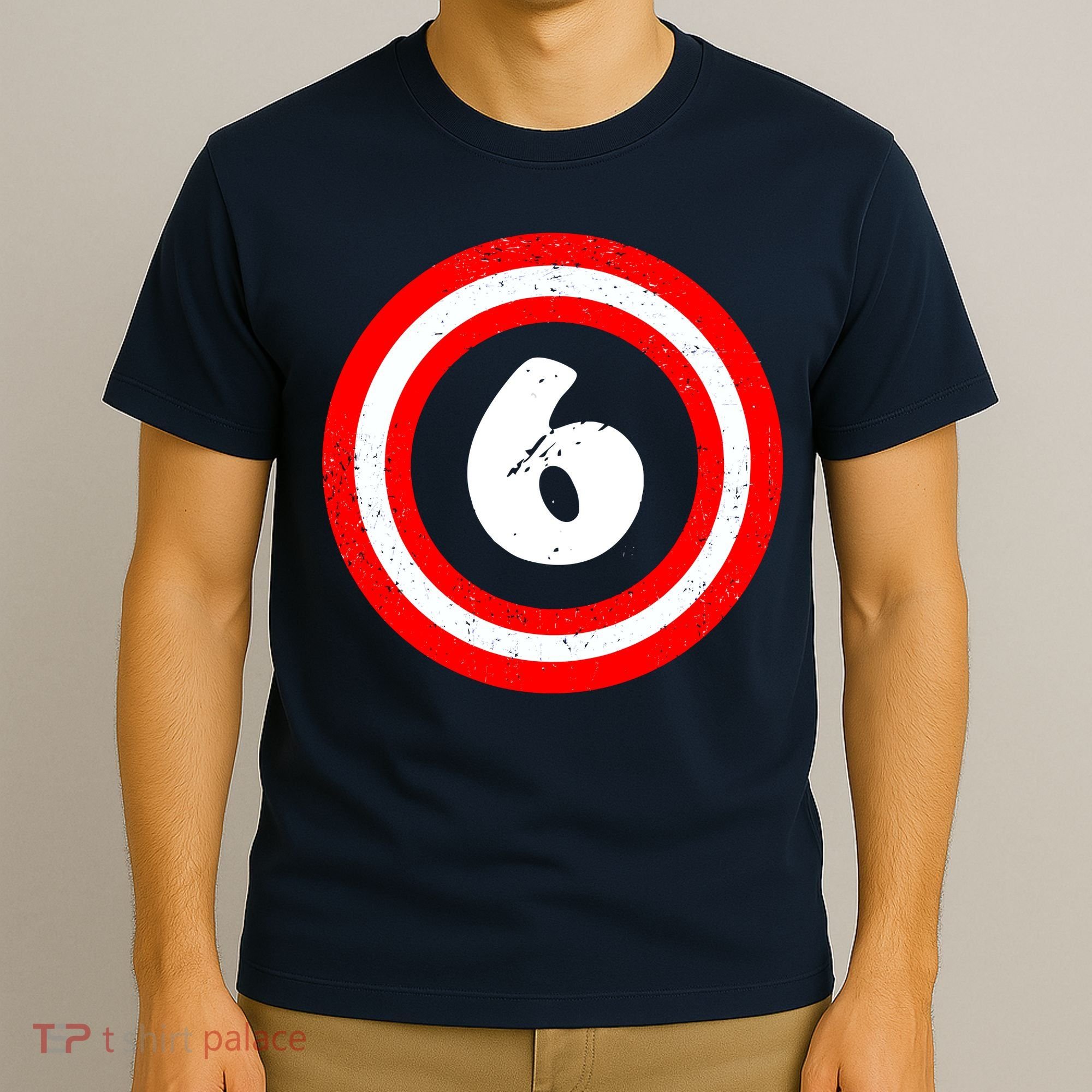 Captain 6th Birthday T-Shirt
