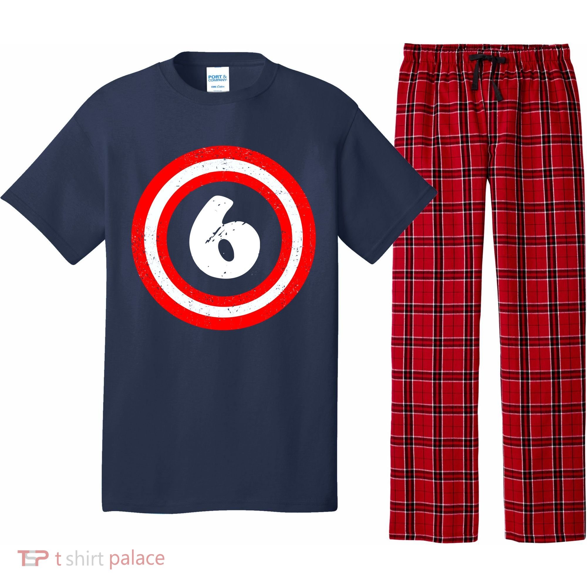 Captain 6th Birthday Pajama Set