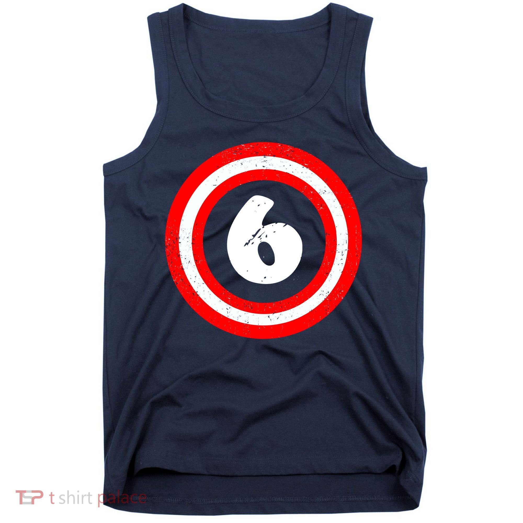 Captain 6th Birthday Tank Top