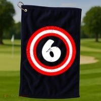 Captain 6th Birthday Golf Towel thumb 1