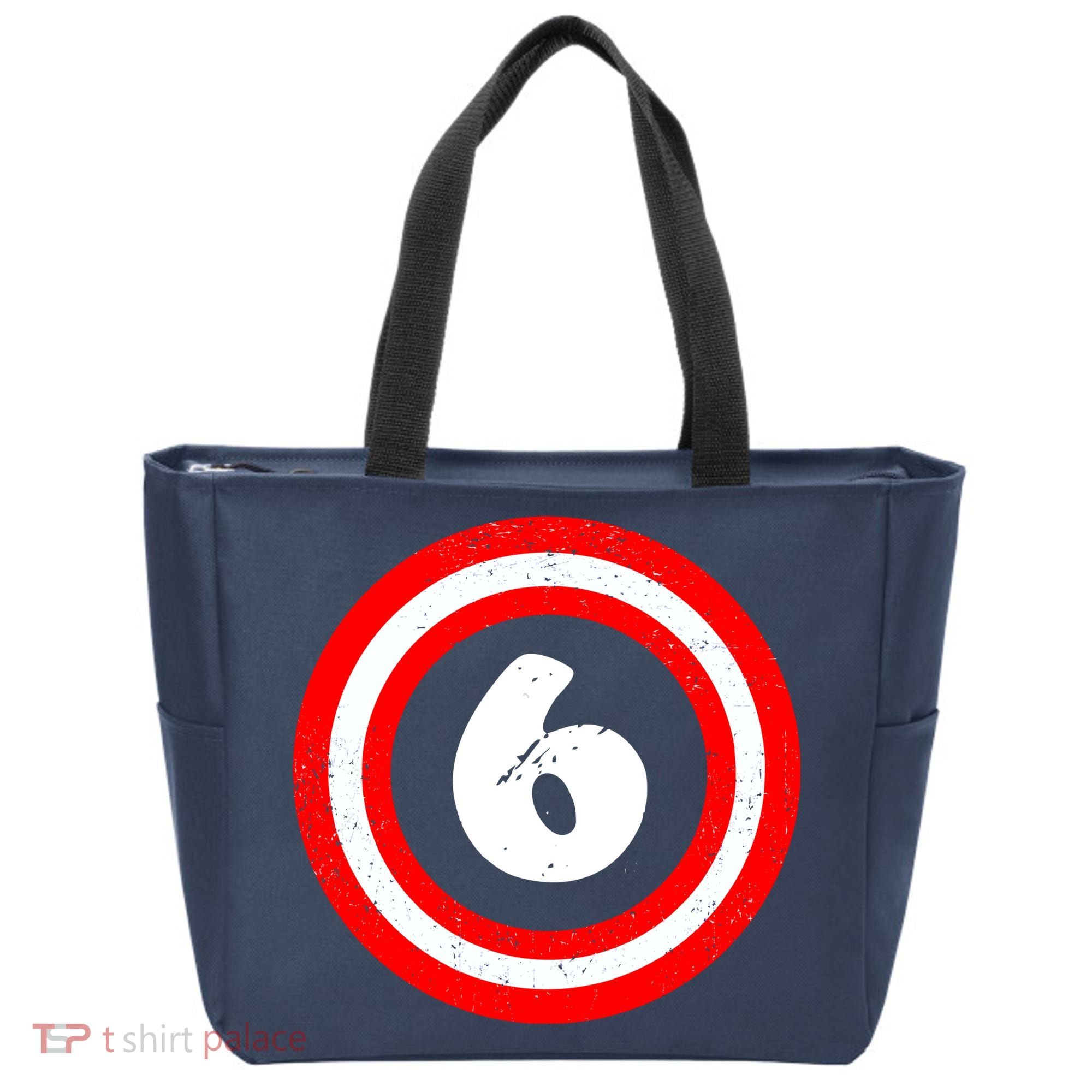 Captain 6th Birthday Tote Bag