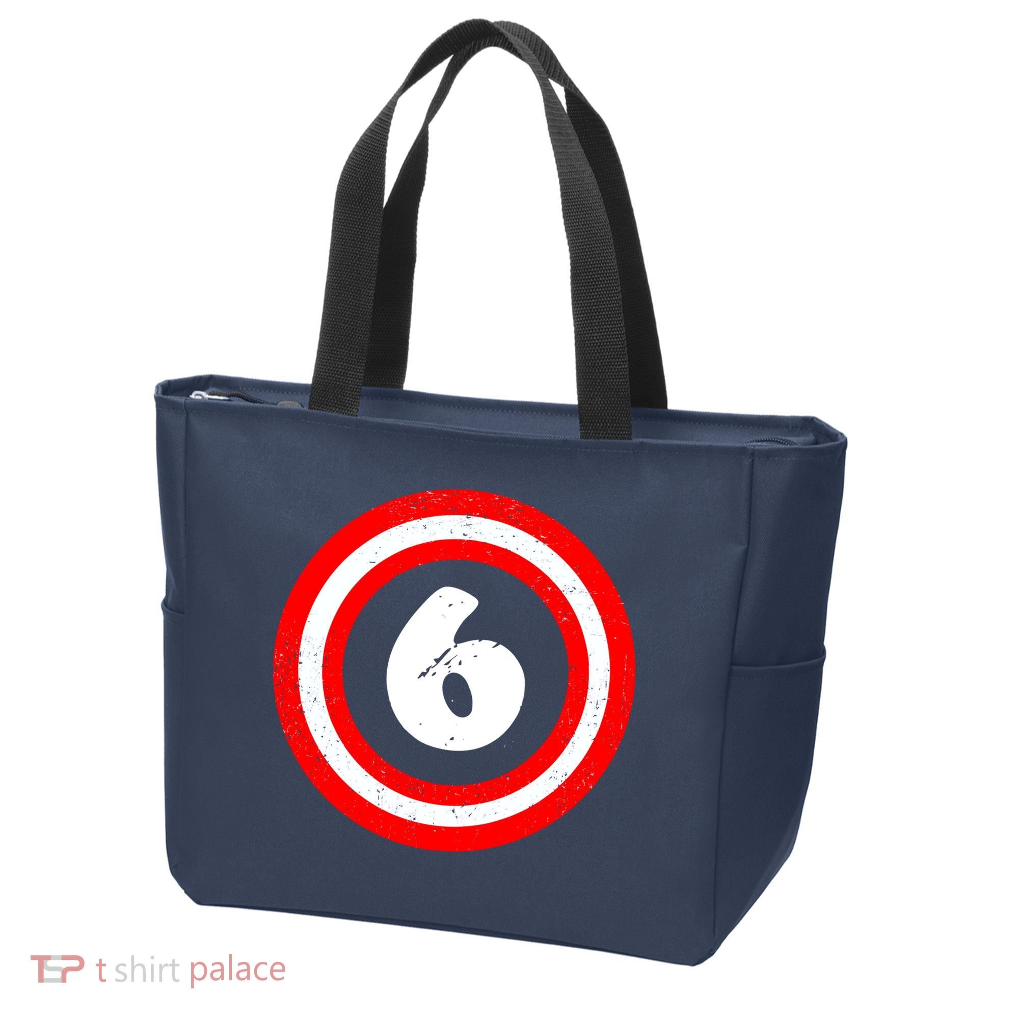 Captain 6th Birthday Tote Bag