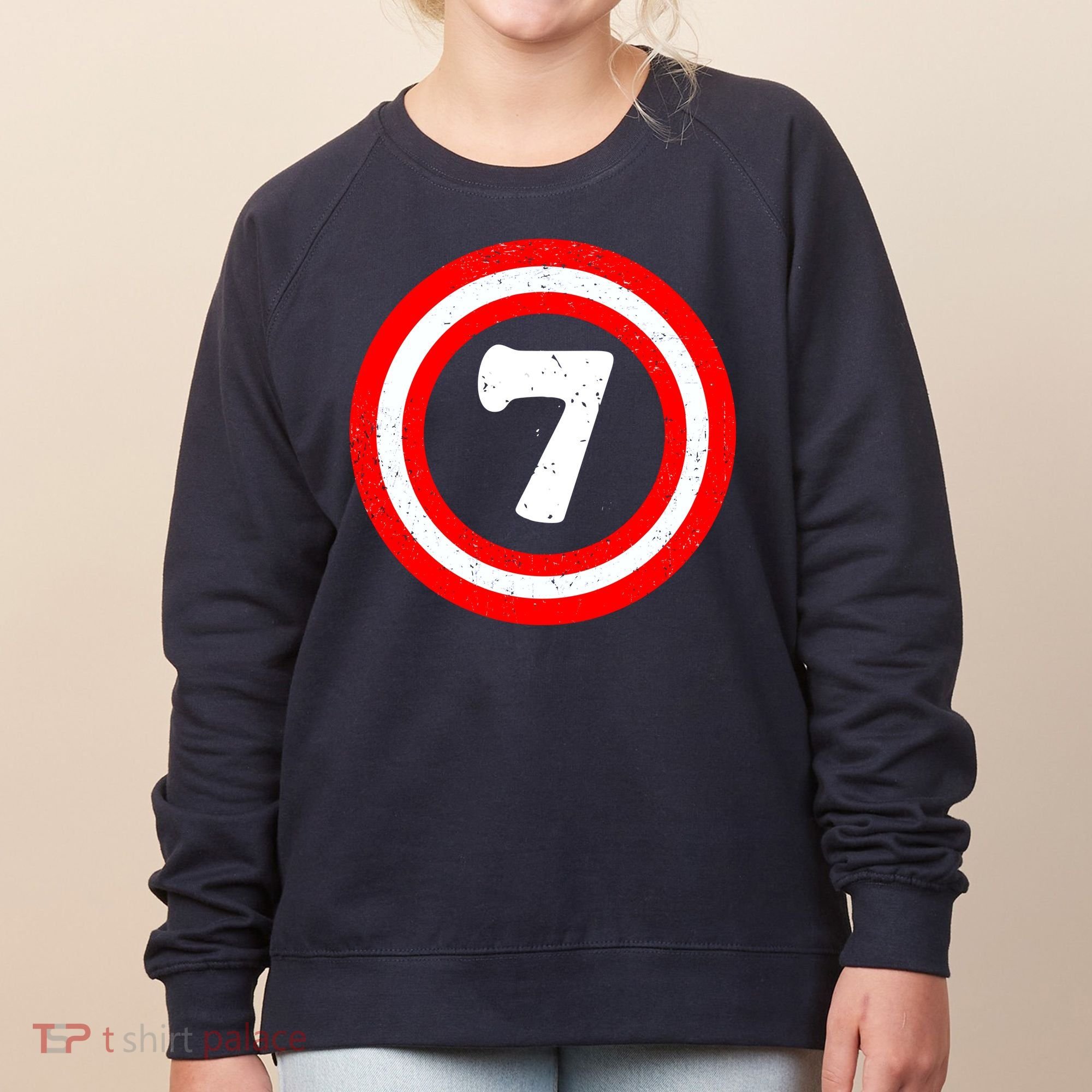 Captain 7th Birthday Women's Sweatshirt