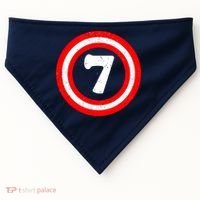 Captain 7th Birthday USA-Made Doggie Bandana thumb 0