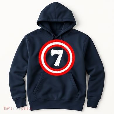 Captain 7th Birthday Hoodie