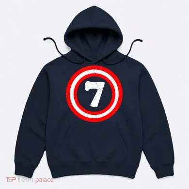 Captain 7th Birthday Hoodie