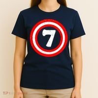 Captain 7th Birthday T-Shirt thumb 4