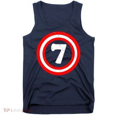 Captain 7th Birthday Tank Top