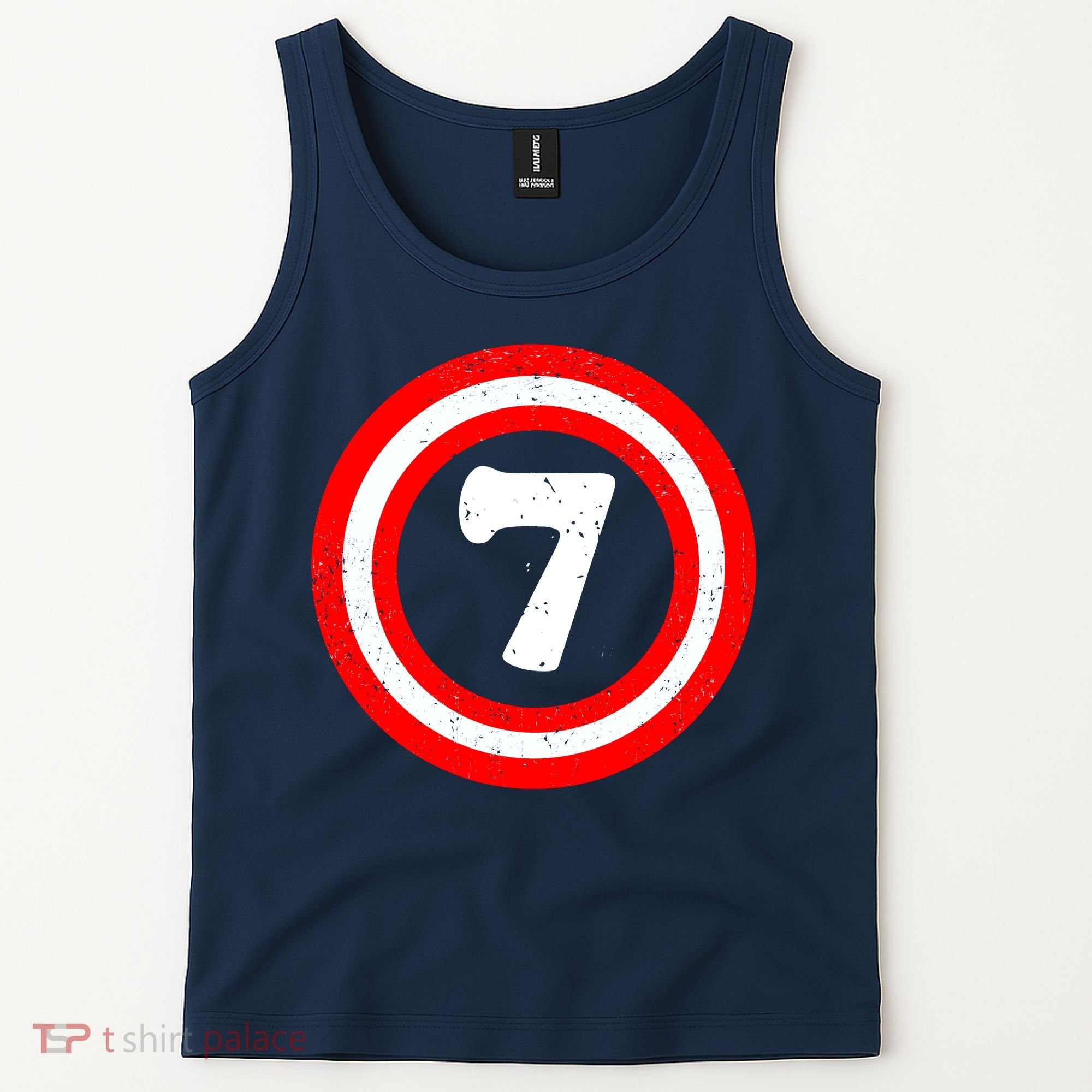 Captain 7th Birthday Tank Top