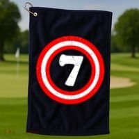 Captain 7th Birthday Golf Towel thumb 1