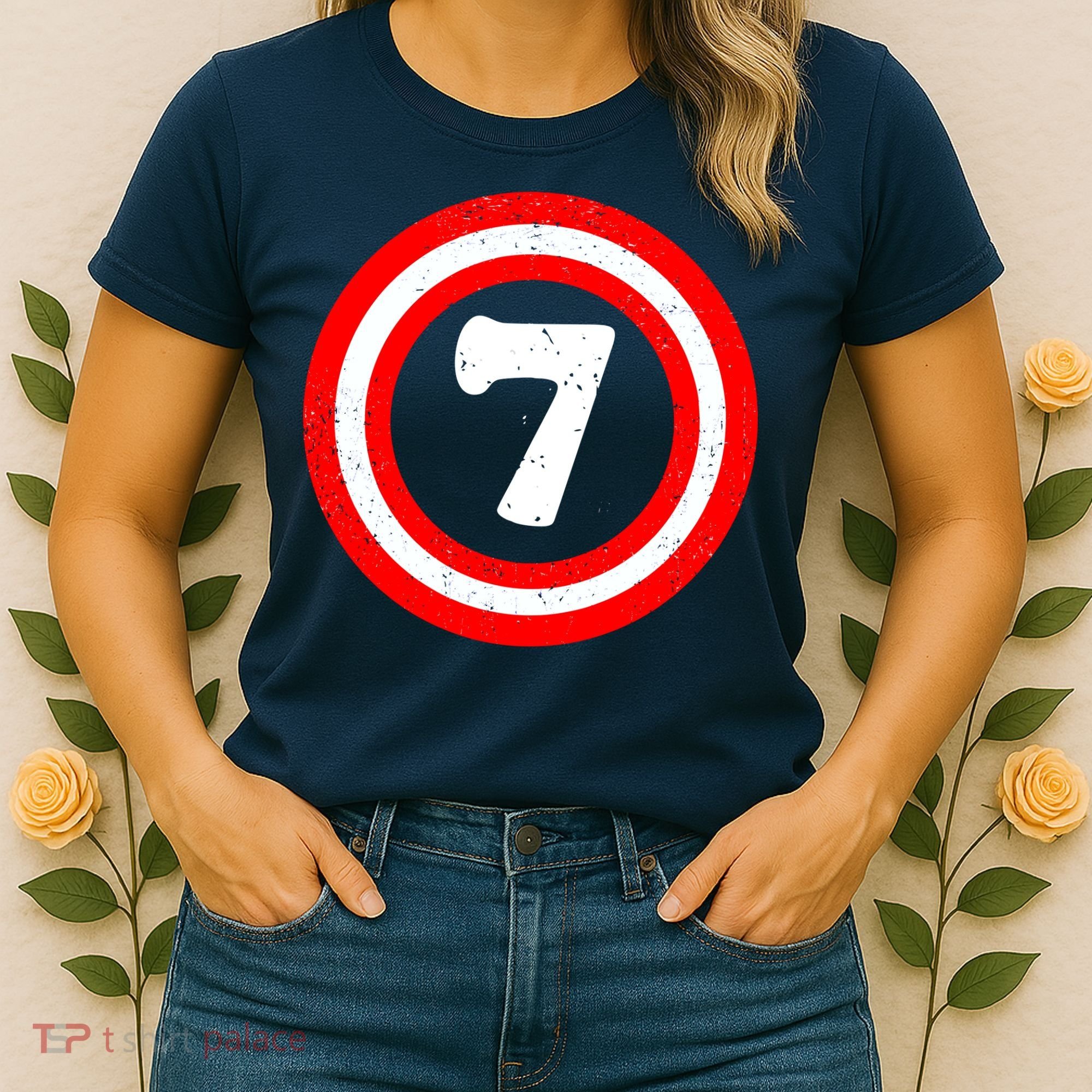 Captain 7th Birthday Women's T-Shirt
