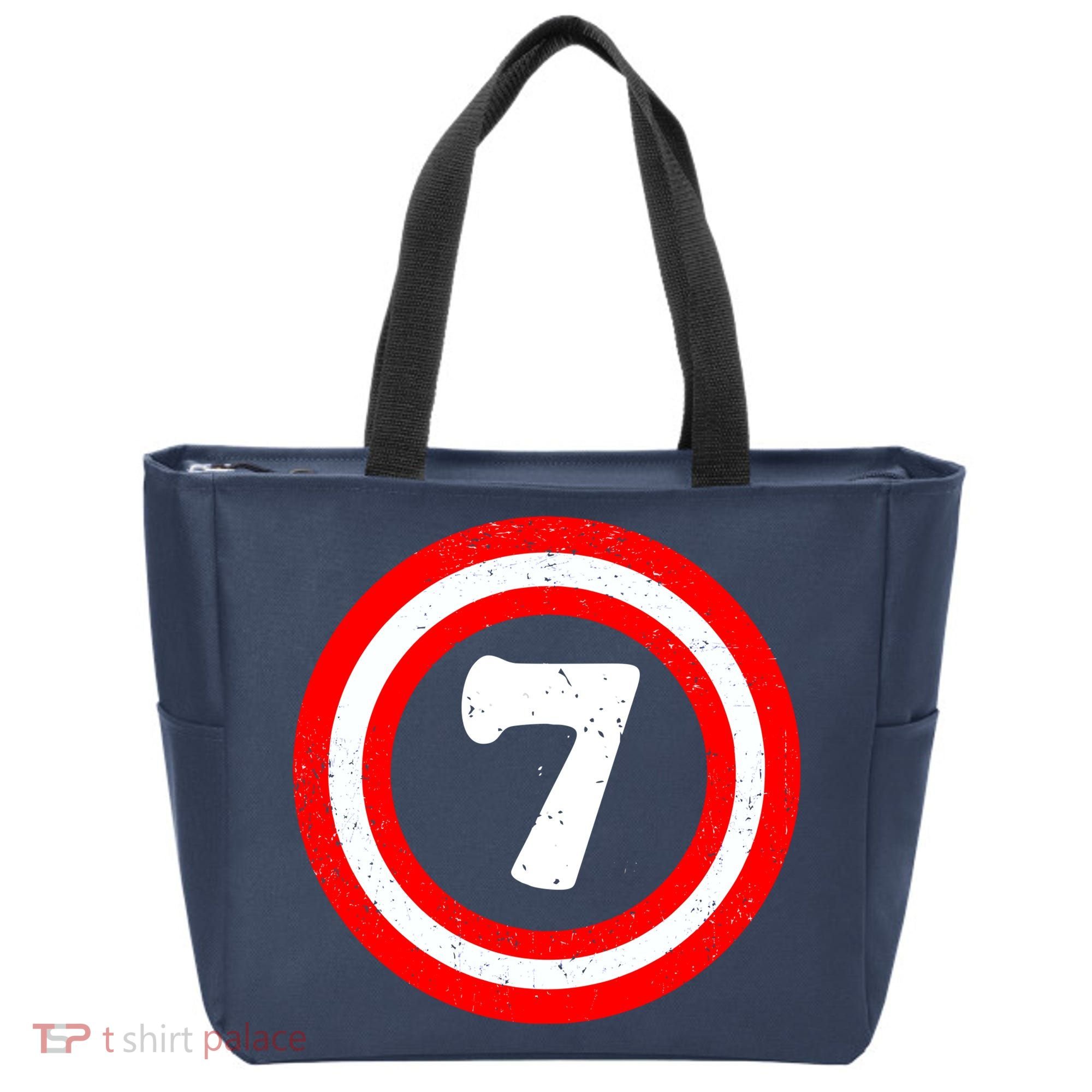 Captain 7th Birthday Tote Bag