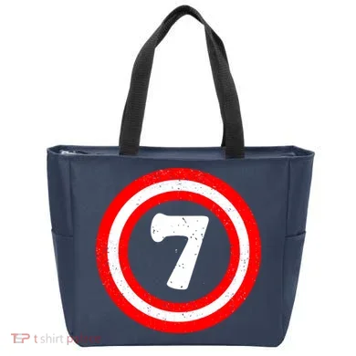 Captain 7th Birthday Tote Bag