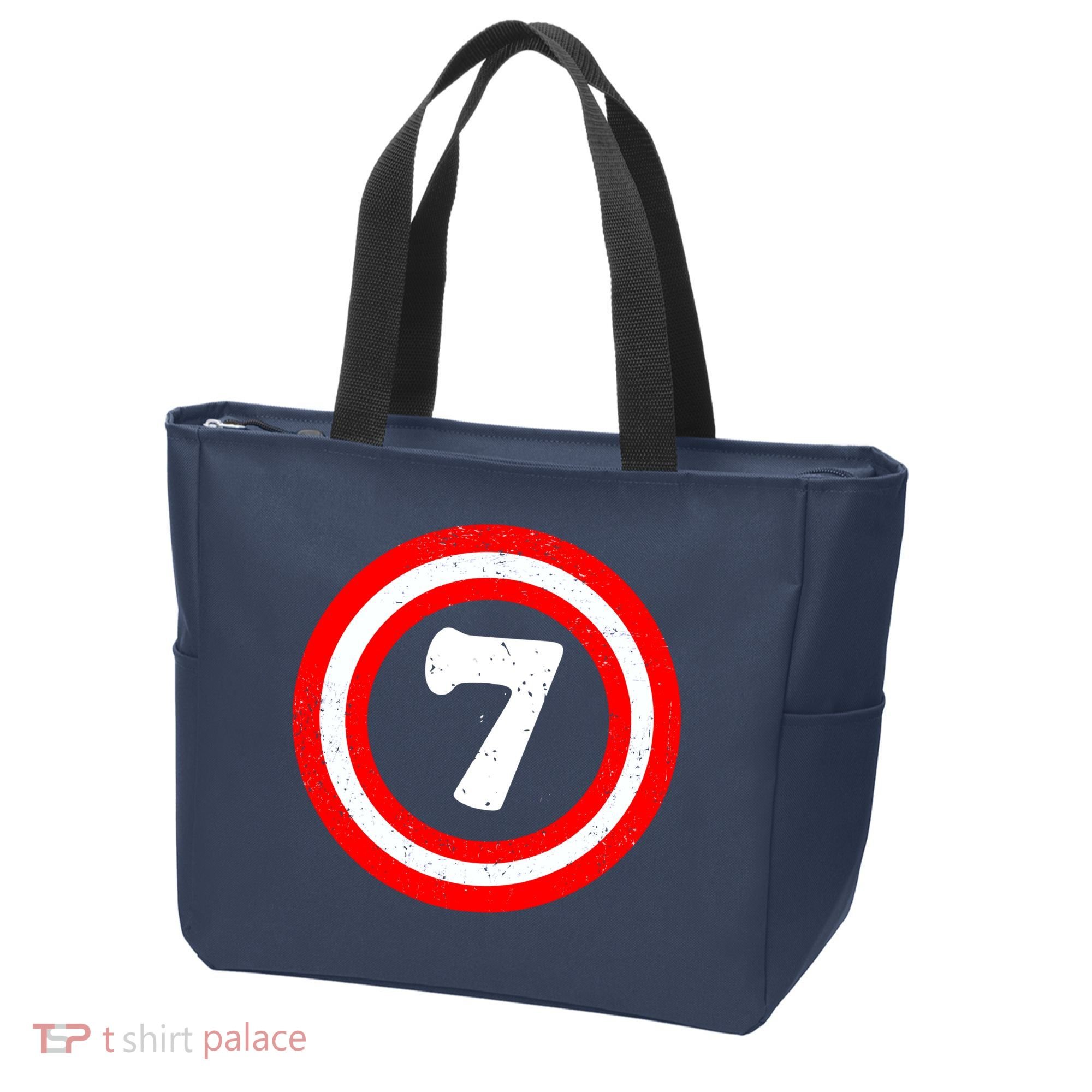 Captain 7th Birthday Tote Bag