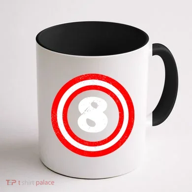 Captain 8th Birthday Coffee Mug back
