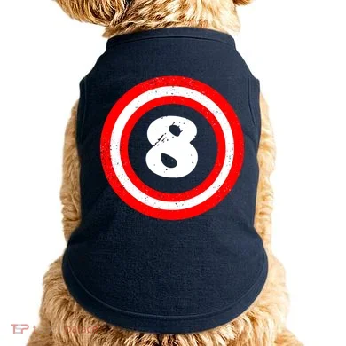 Captain 8th Birthday Doggie Tank