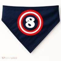 Captain 8th Birthday USA-Made Doggie Bandana thumb 0