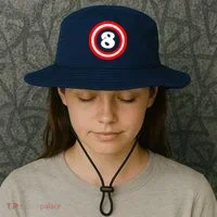 Captain 8th Birthday Bucket Hat thumb 3