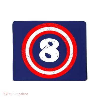Captain 8th Birthday Mousepad