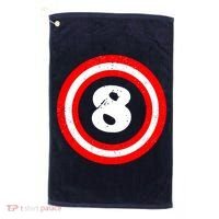 Captain 8th Birthday Golf Towel thumb 0