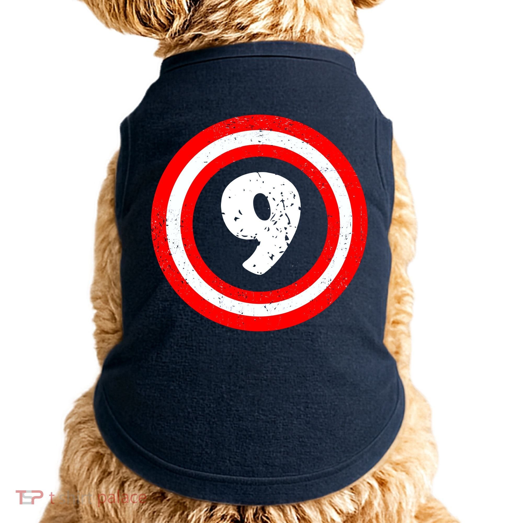 Captain 9th Birthday Doggie Tank