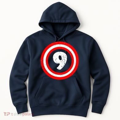 Captain 9th Birthday Hoodie