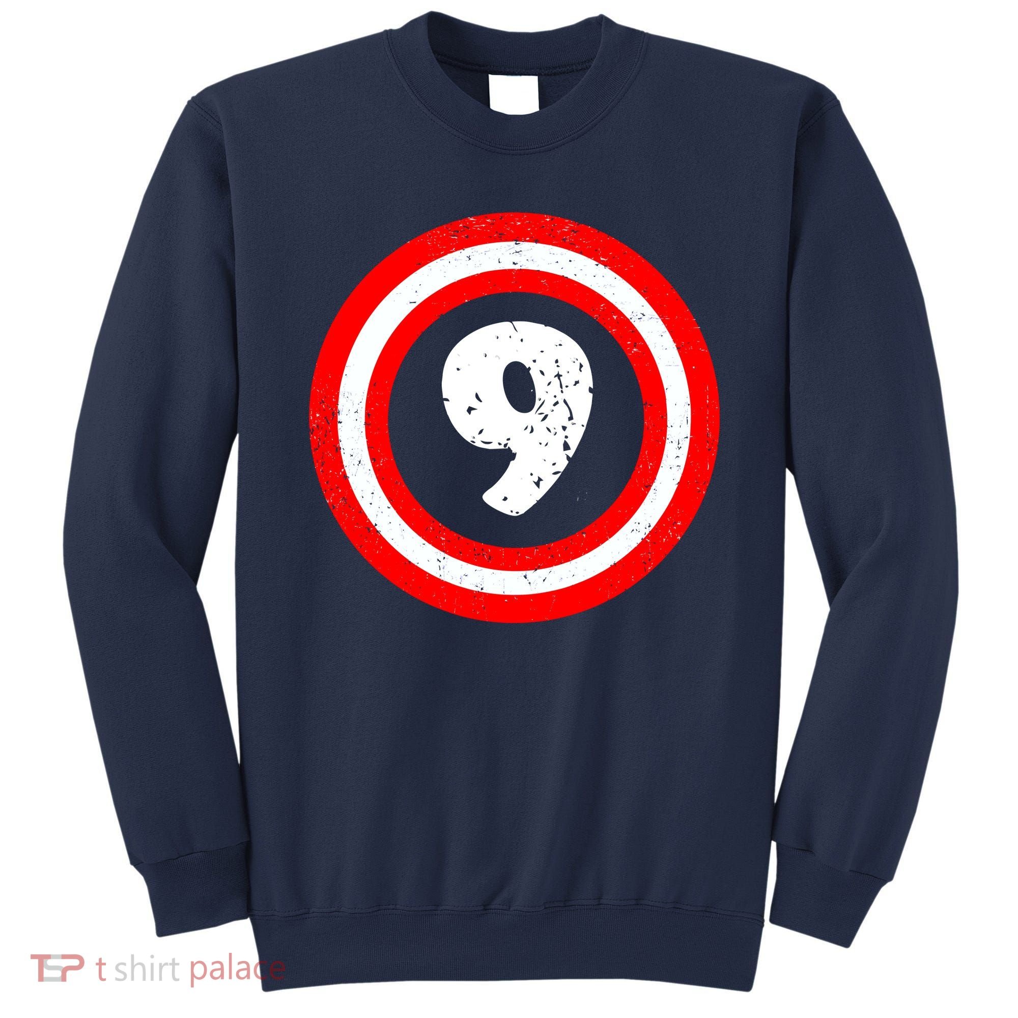 Captain 9th Birthday Sweatshirt