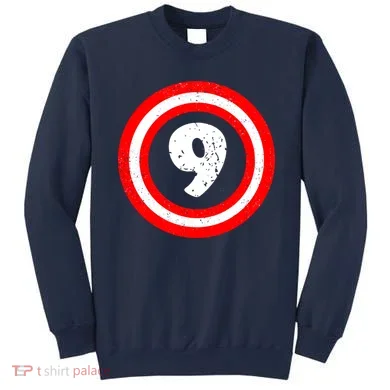 Captain 9th Birthday Sweatshirt