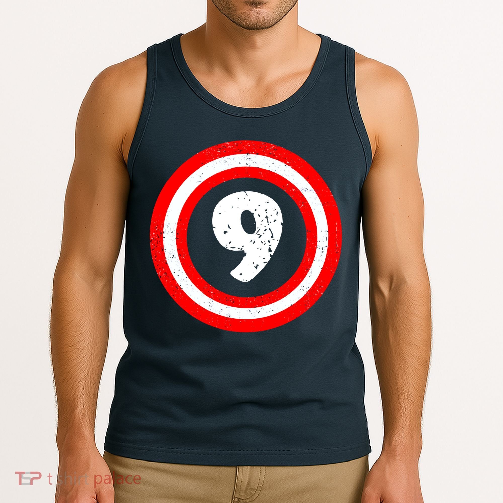 Captain 9th Birthday Tank Top