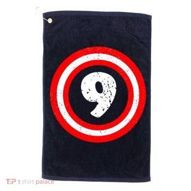 Captain 9th Birthday Golf Towel