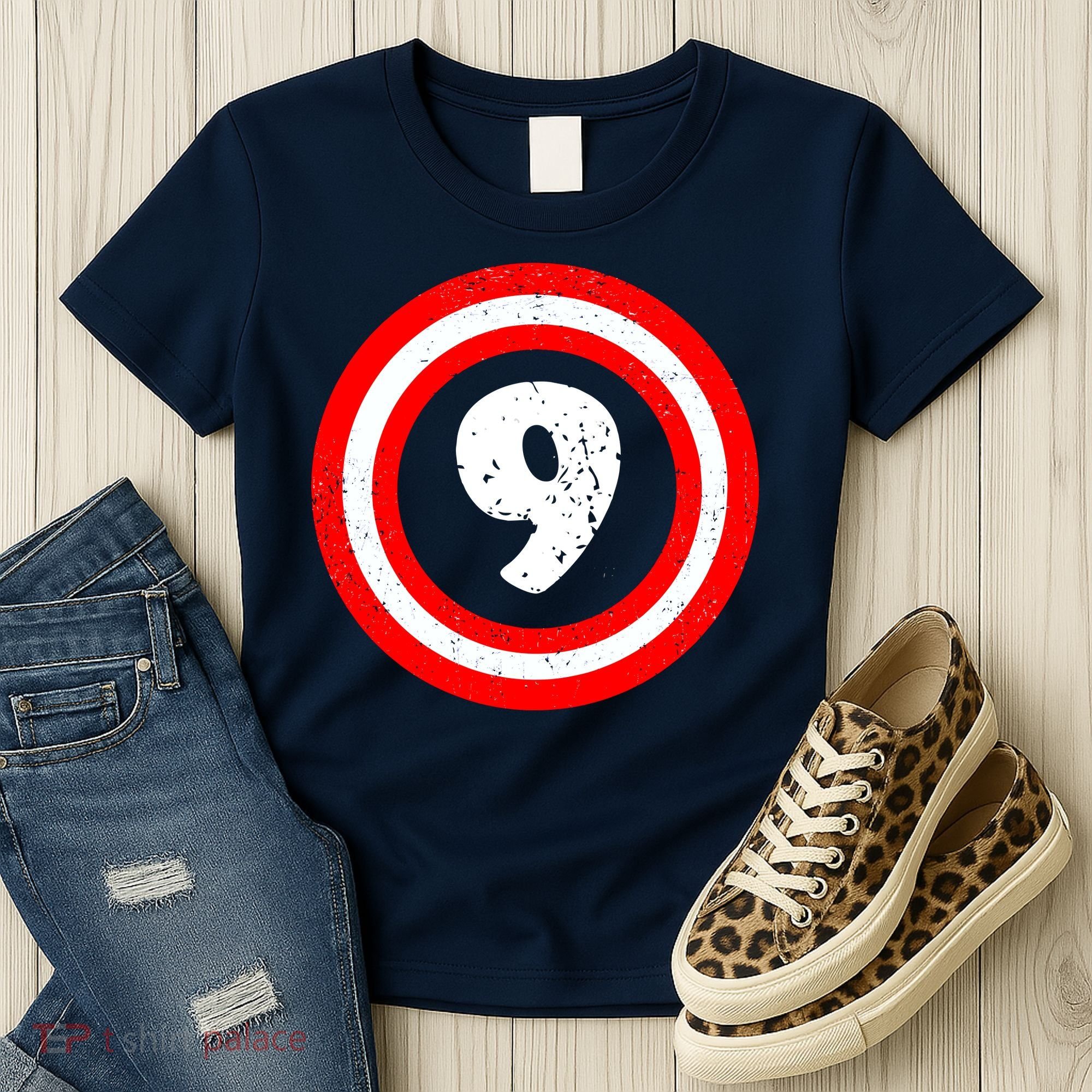 Captain 9th Birthday Women's T-Shirt