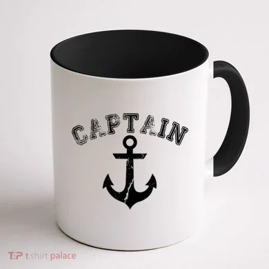 Captain Anchor Coffee Mug back
