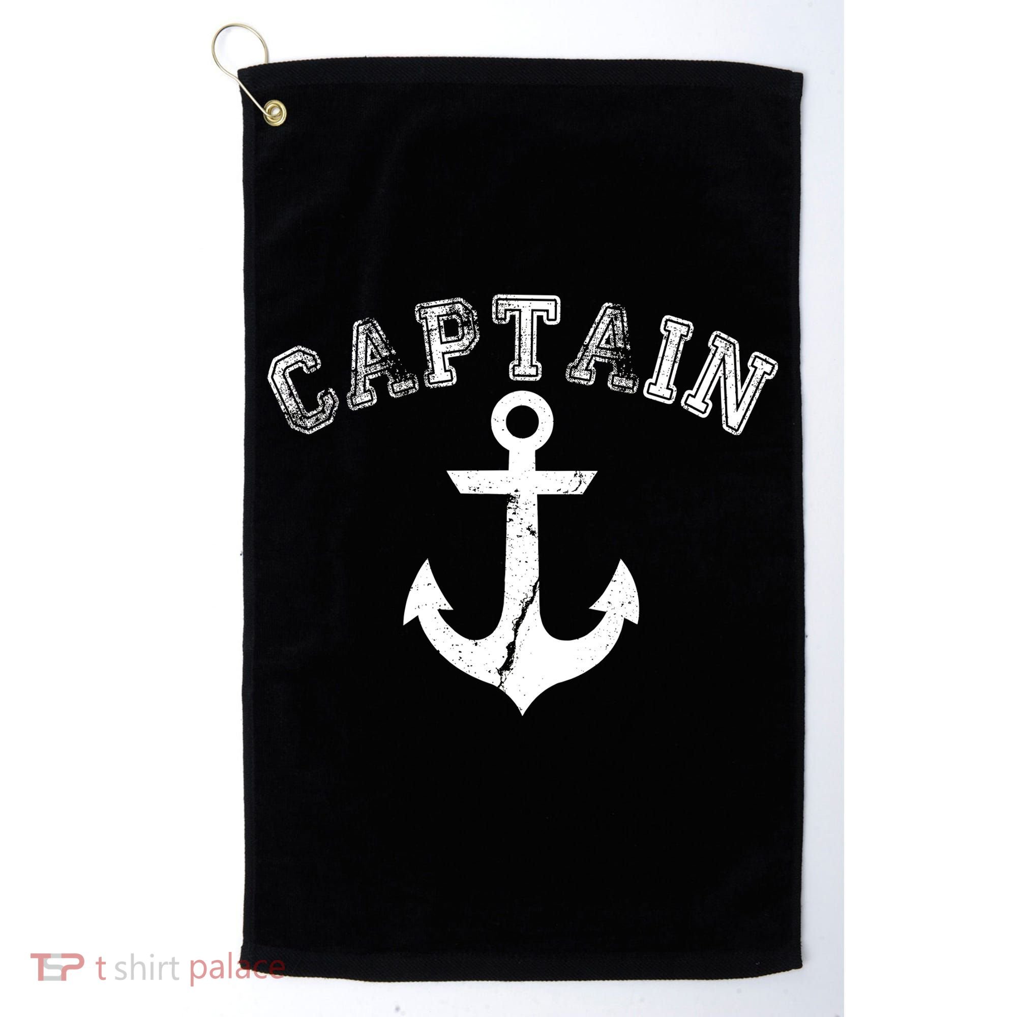 Captain Anchor Golf Towel
