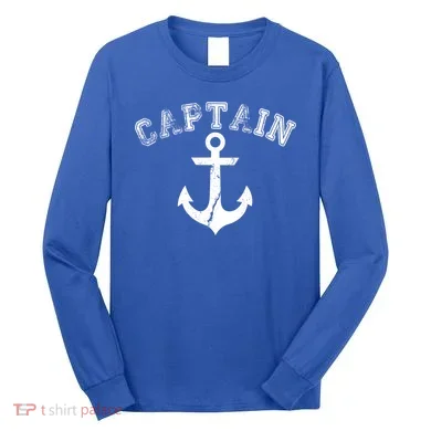 Captain Anchor Long Sleeve Shirt