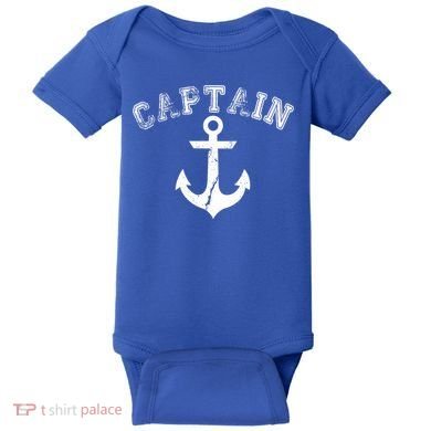 Captain Anchor Baby Bodysuit