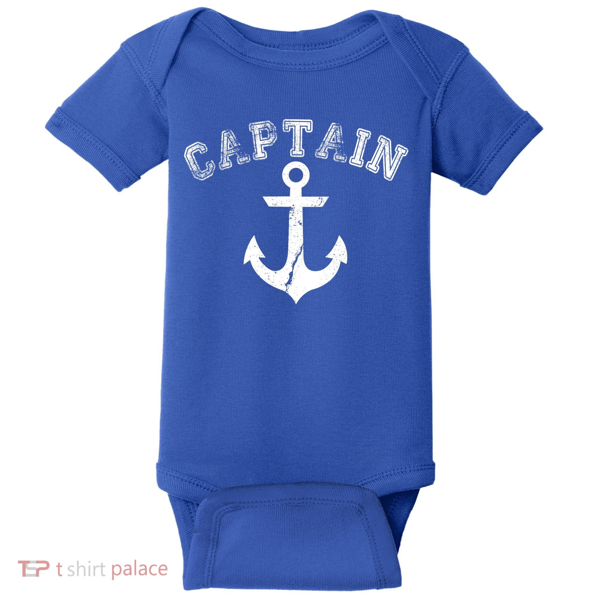 Captain Anchor Baby Bodysuit